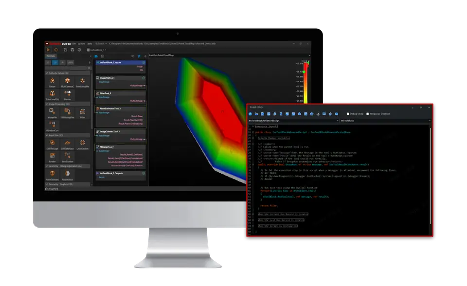 InsWorks VDE 공식 제품 인터페이스